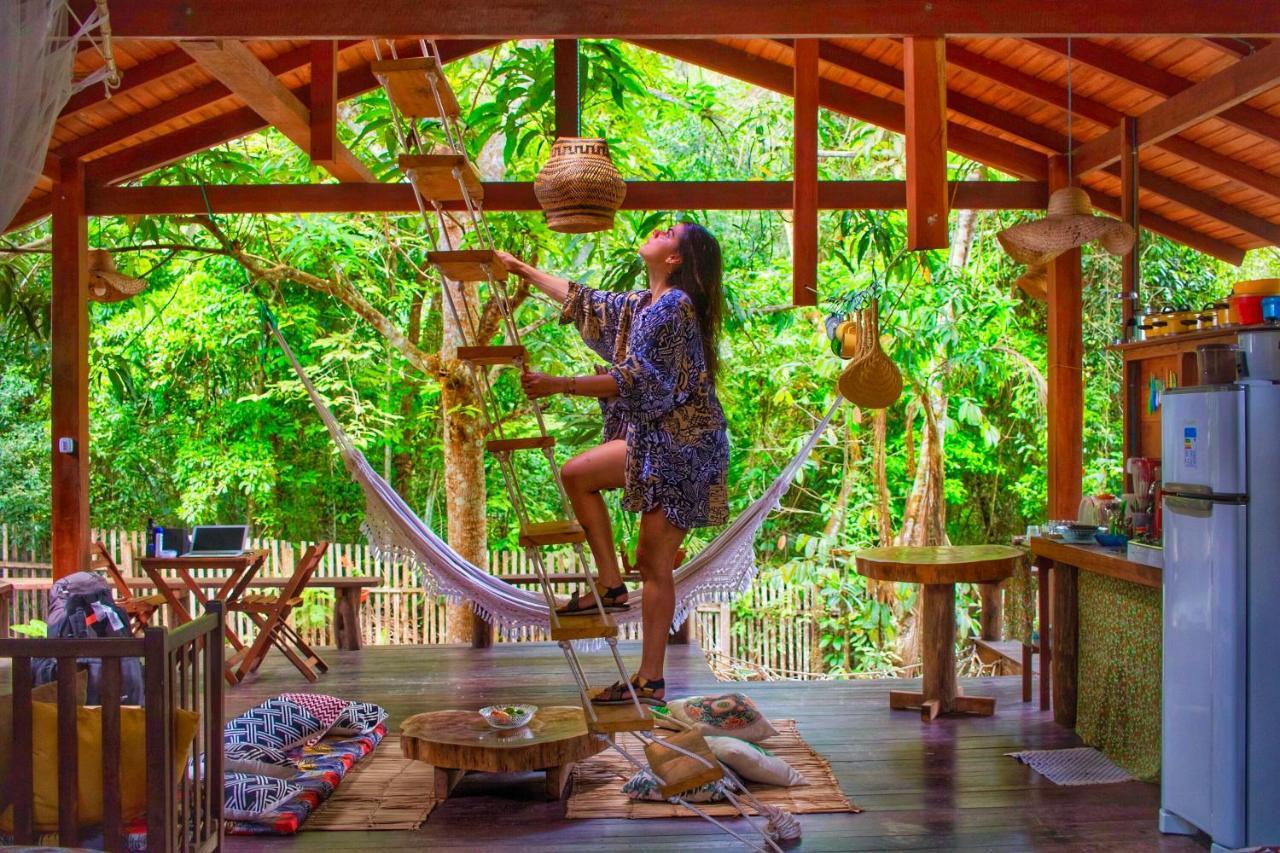 Casa Da Arvore, Sonho Na Amazonia, 2Min A Pe Da Praia Alter do Chao Exterior photo